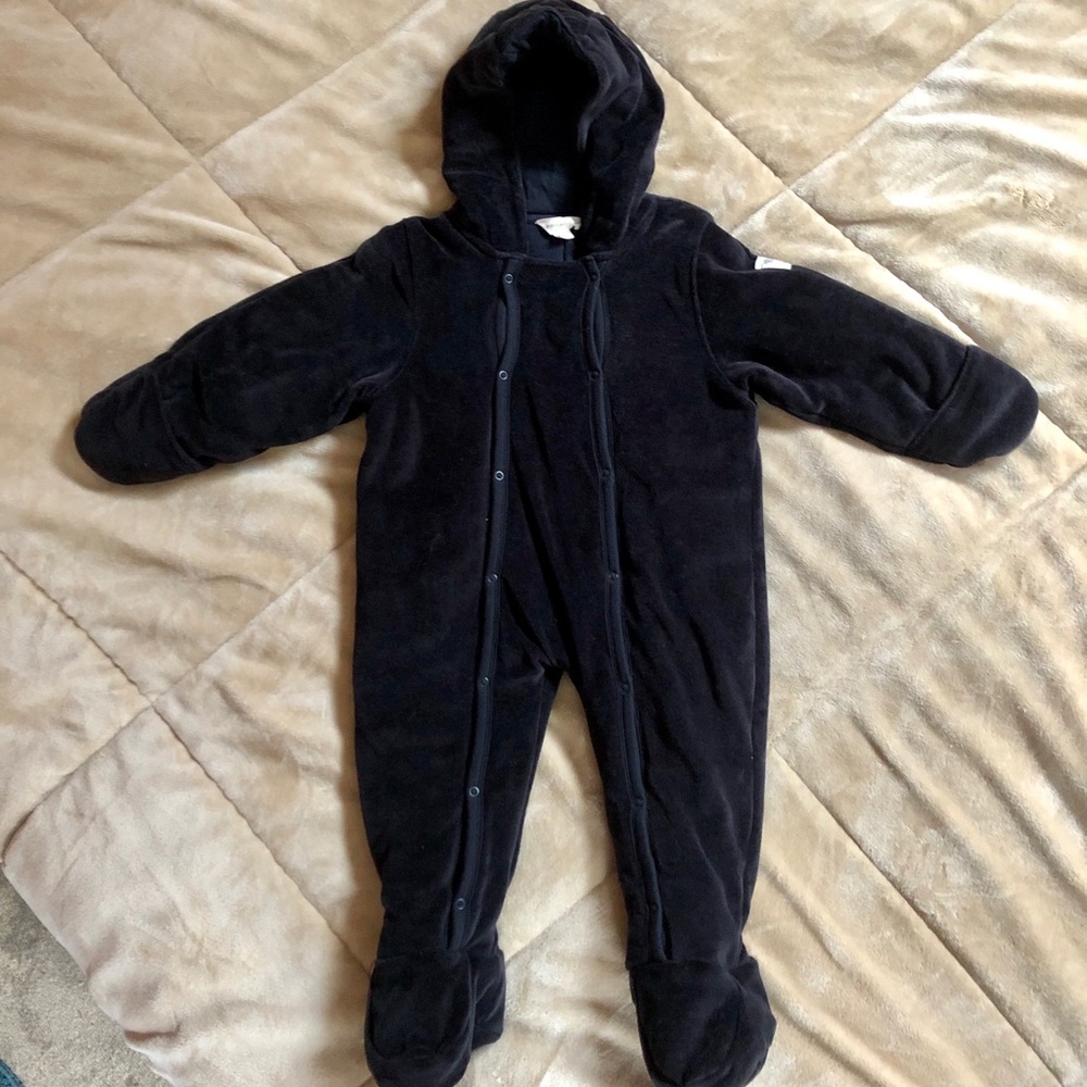 Burts Bees Baby Organic Bunting Snowsuit 12M